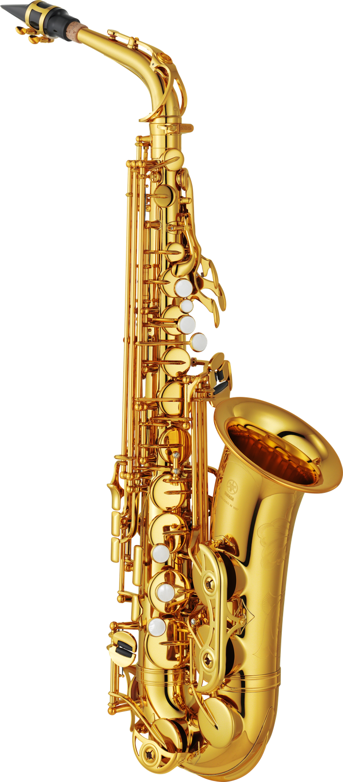 Sax alto dourado